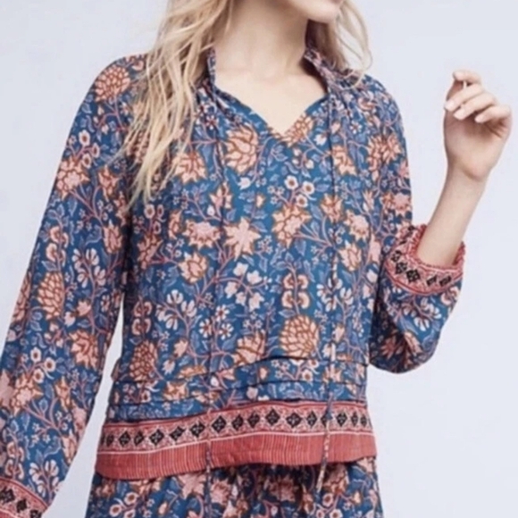 Natalie Martin Tops - Nat by Natalie Martin Lola Peasant Blouse